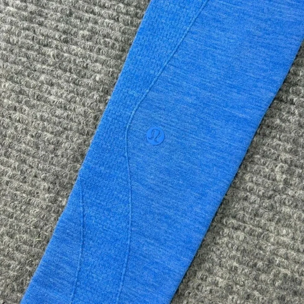 Lululemon Blue High-Waisted Athletic Leggings Womens No Size Tag‎ 22x29